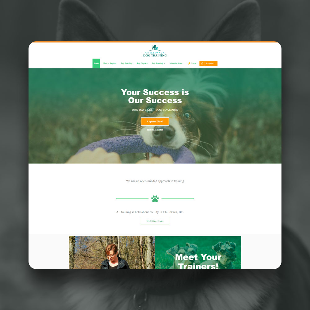 Chilliwack Web Design - Chilliwack Dog Training